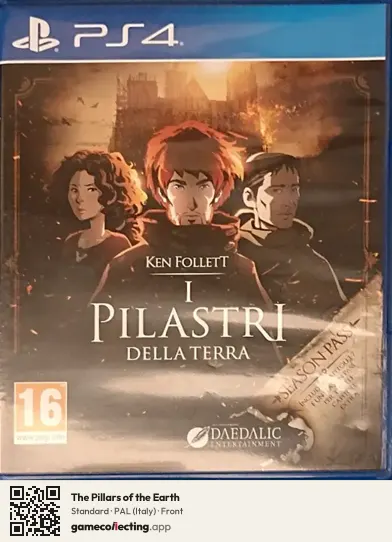 The Pillars of the Earth PlayStation 4, Italy box front