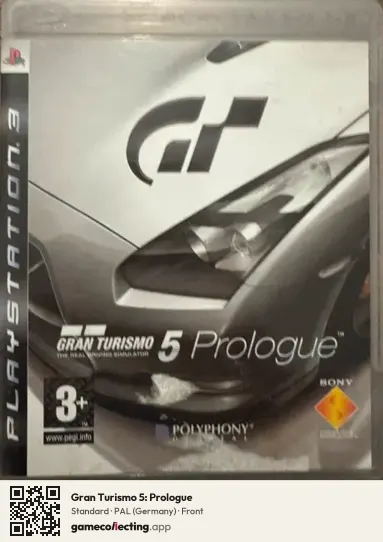 Gran Turismo 5: Prologue PlayStation 3, Germany box front