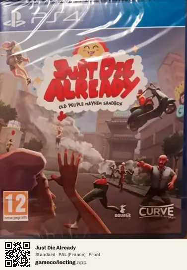 Just Die Already PlayStation 4, France box front