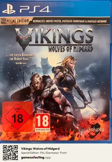 Vikings: Wolves of Midgard PlayStation 4, Germany box front