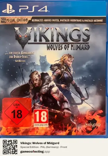 Vikings: Wolves of Midgard PlayStation 4, Germany box front