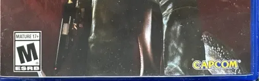 Devil May Cry HD Collection, the ESRB box on its front