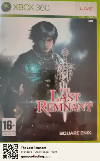 The Last Remnant Xbox 360, France box front