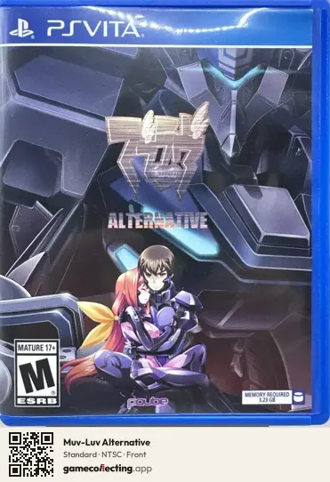 Muv-Luv Alternative PlayStation Vita, NTSC box front