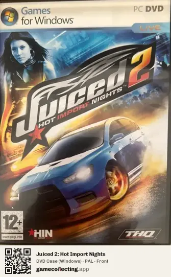 Juiced 2: Hot Import Nights Computer, PAL box front