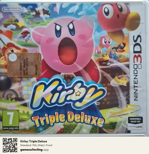 Kirby: Triple Deluxe Nintendo 3DS, Italy box front