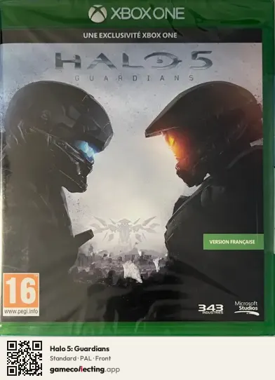 Halo 5: Guardians Xbox One, PAL box front