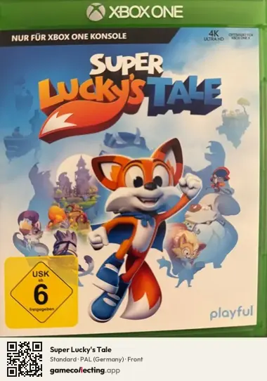 Super Lucky's Tale Xbox One, Germany box front