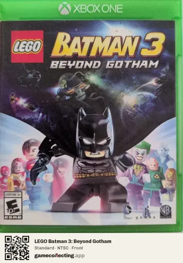 LEGO Batman 3: Beyond Gotham Xbox One, NTSC box front