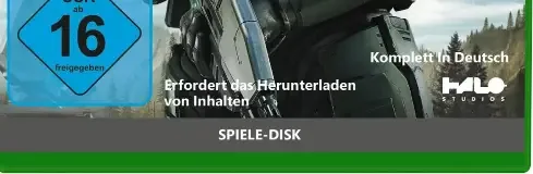 Halo: Campaign Evolved, the USK square on its front