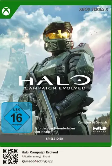 Halo: Campaign Evolved Xbox Series X, Germany box front