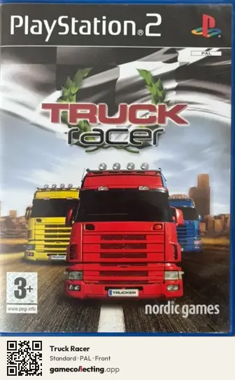 Truck Racer PlayStation 2, PAL box front