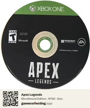 Apex Legends Xbox One, NTSC disc