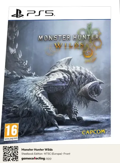Monster Hunter Wilds PlayStation 5, Europe box front