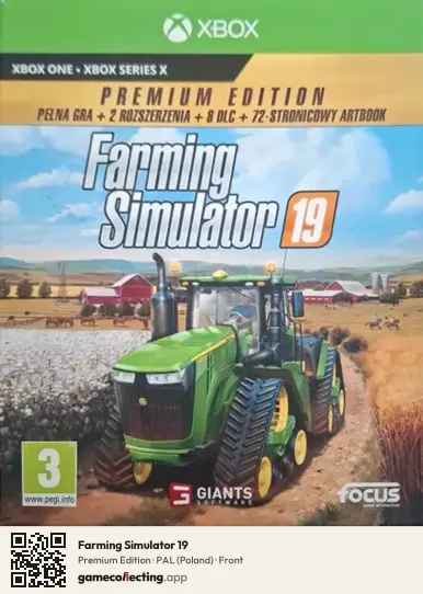 Farming Simulator 19 Xbox One, Poland box front