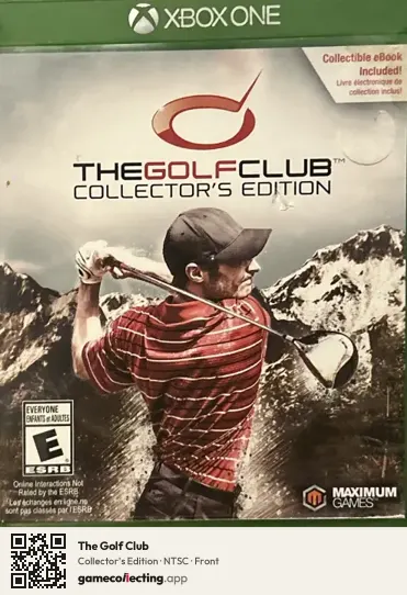 The Golf Club Xbox One, NTSC box front