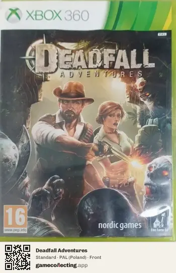 Deadfall Adventures Xbox 360, Poland box front