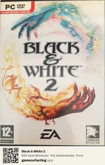 Black & White 2 Computer, Netherlands box front