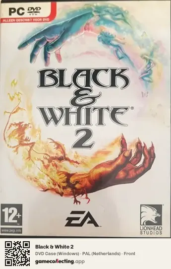 Black & White 2 Computer, Netherlands box front