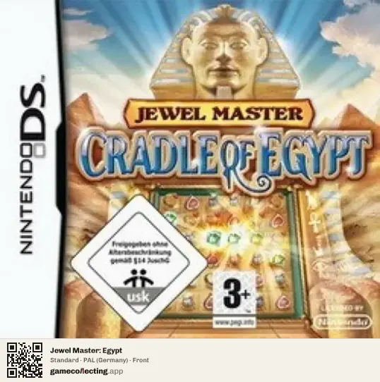 Jewel Master: Egypt Nintendo DS, Germany box front