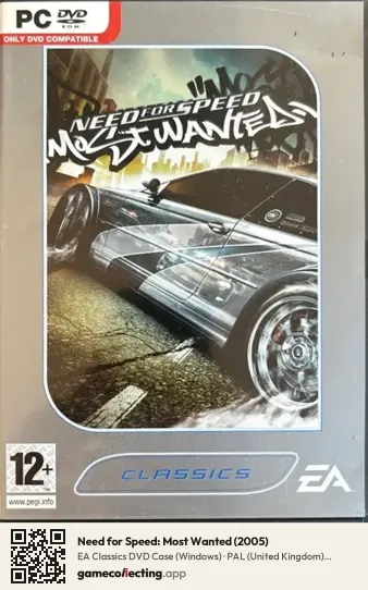 Need for Speed: Most Wanted (2005) Computer, United Kingdom box front