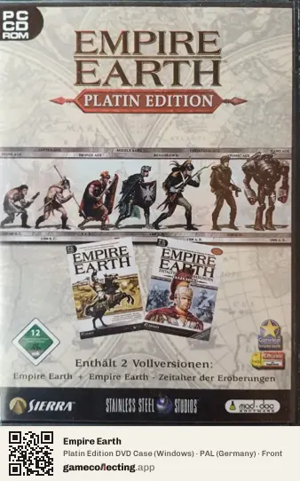 Empire Earth Computer, Germany box front