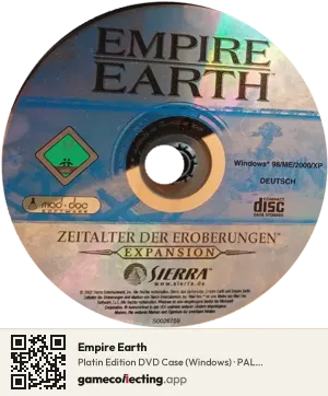 Empire Earth Computer, PAL disc