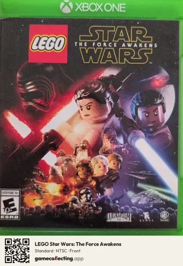 LEGO Star Wars: The Force Awakens Xbox One, NTSC box front