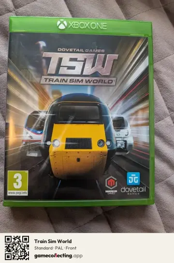 Train Sim World Xbox One, PAL box front
