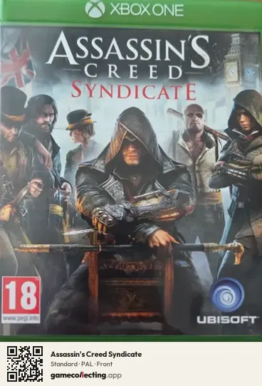 Assassin's Creed Syndicate Xbox One, PAL box front