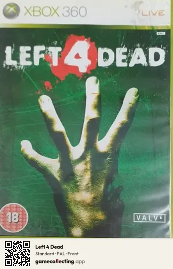 Left 4 Dead Xbox 360, PAL box front