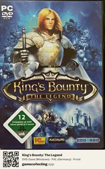 King's Bounty: The Legend Computer, Germany box front