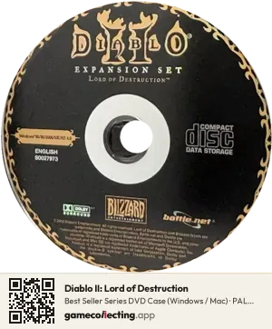 Diablo II: Lord of Destruction Computer, PAL disc