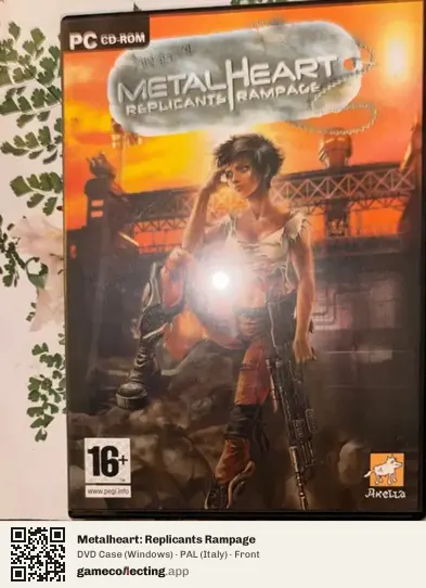 Metalheart: Replicants Rampage Computer, Italy box front