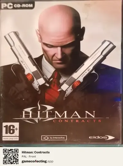 Hitman: Contracts Computer, PAL box front