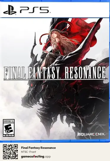 Final Fantasy Resonance PlayStation 5, NTSC box front