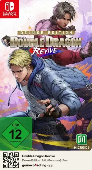 Double Dragon Revive Nintendo Switch, Germany box front