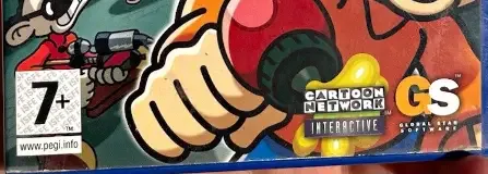 Codename: Kids Next Door: Operation: V.I.D.E.O.G.A.M.E., the PEGI square on its front