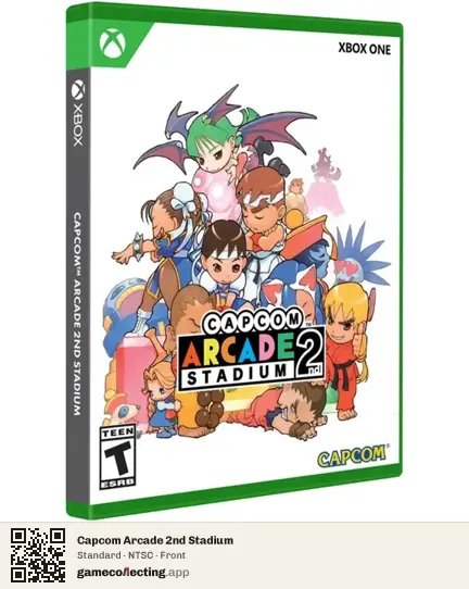 Capcom Arcade 2nd Stadium Xbox One, NTSC box front