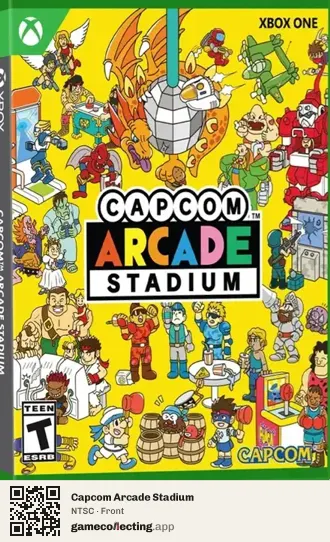 Capcom Arcade Stadium Xbox One, NTSC box front