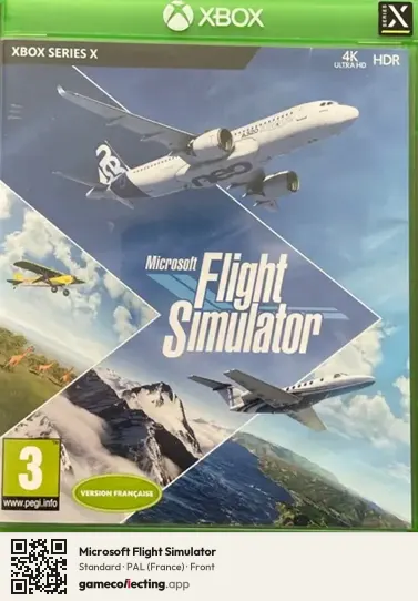 Microsoft Flight Simulator Xbox Series X, France box front