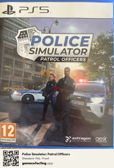 Police Simulator: Patrol Officers PlayStation 5, PAL box front