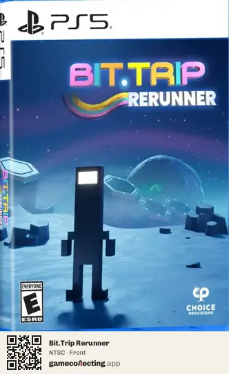 Bit.Trip Rerunner PlayStation 5, NTSC box front
