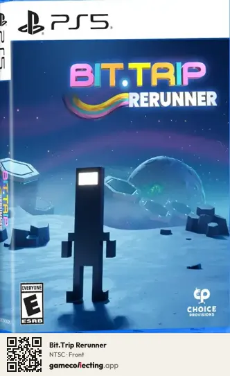 Bit.Trip Rerunner PlayStation 5, NTSC box front