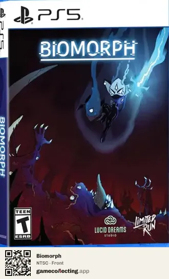 Biomorph PlayStation 5, NTSC box front