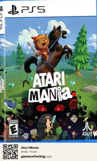 Atari Mania PlayStation 5, NTSC box front