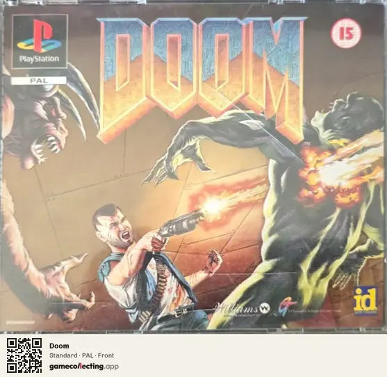 Doom PlayStation, PAL box front