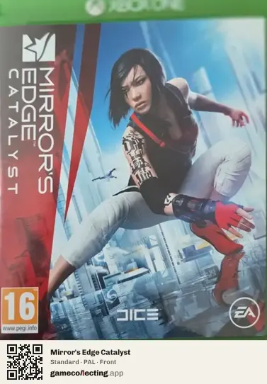 Mirror's Edge Catalyst Xbox One, PAL box front
