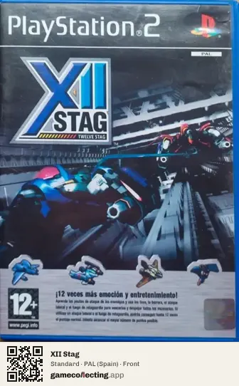 XII Stag PlayStation 2, Spain box front
