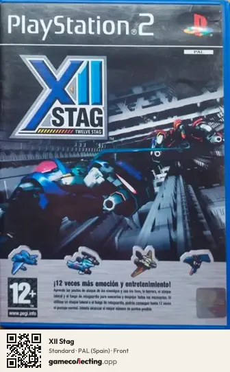 XII Stag PlayStation 2, Spain box front